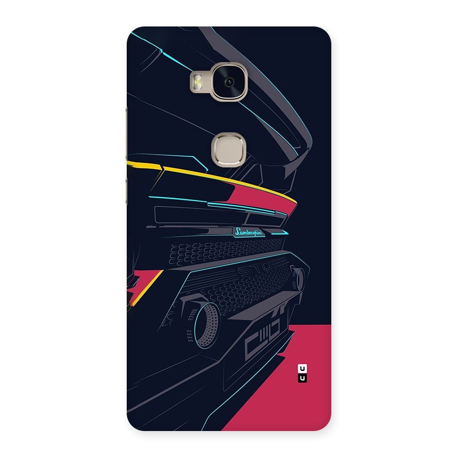 Super Car Parked Back Case for Honor 5X