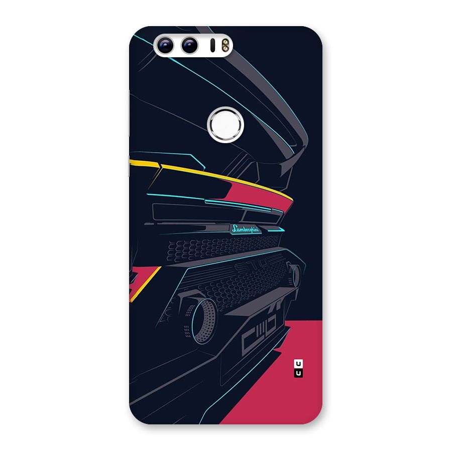 Super Car Parked Back Case for Honor 8