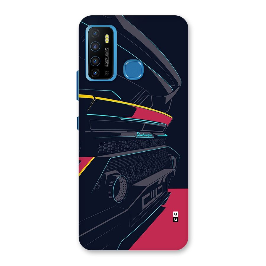 Super Car Parked Back Case for Infinix Hot 9
