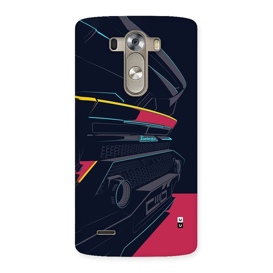 Super Car Parked Back Case for LG G3