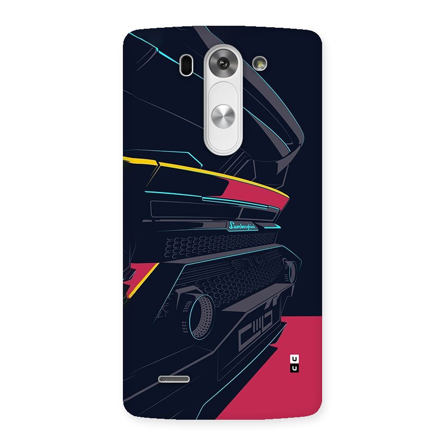 Super Car Parked Back Case for LG G3 Beat