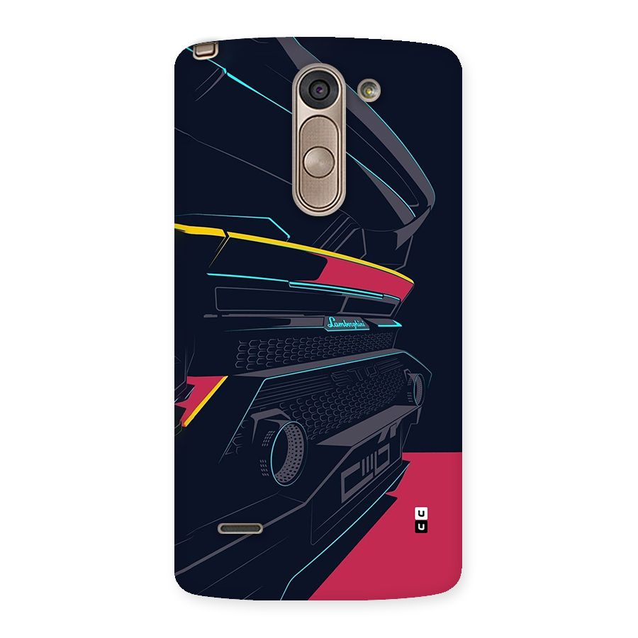 Super Car Parked Back Case for LG G3 Stylus