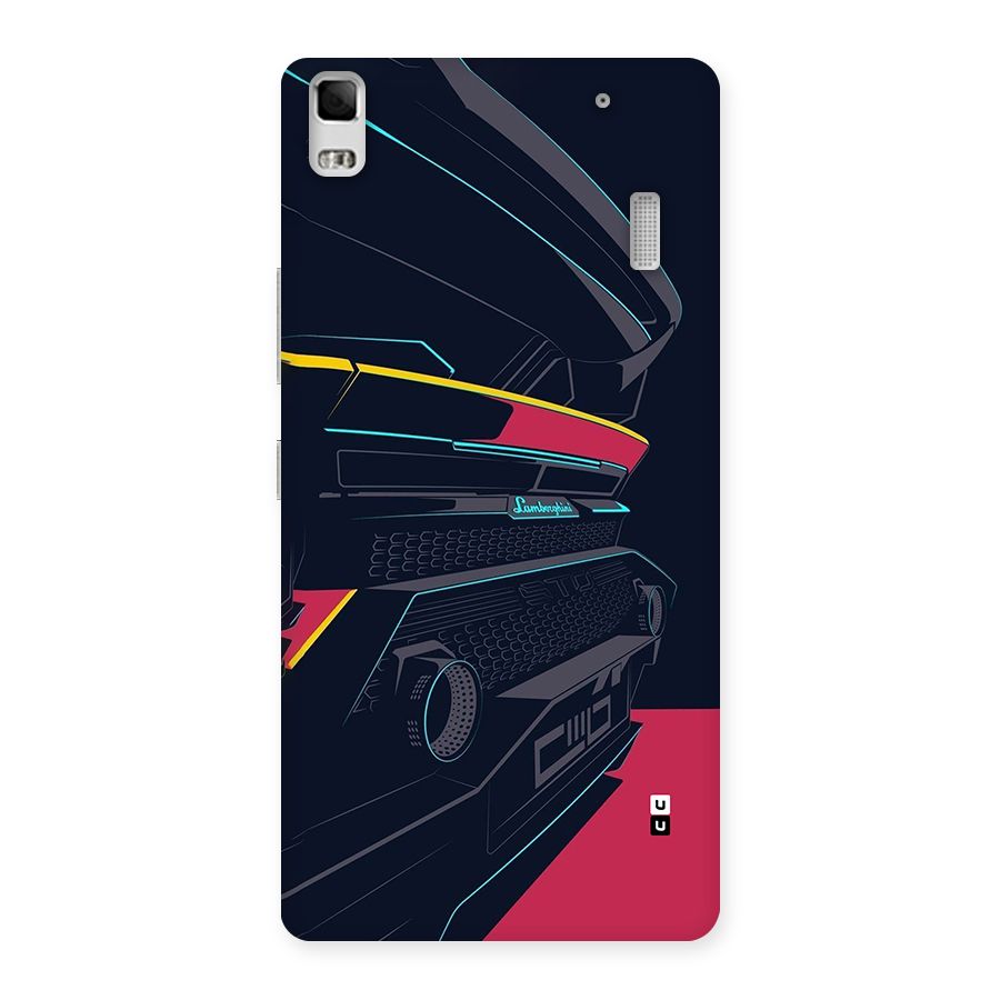 Super Car Parked Back Case for Lenovo A7000