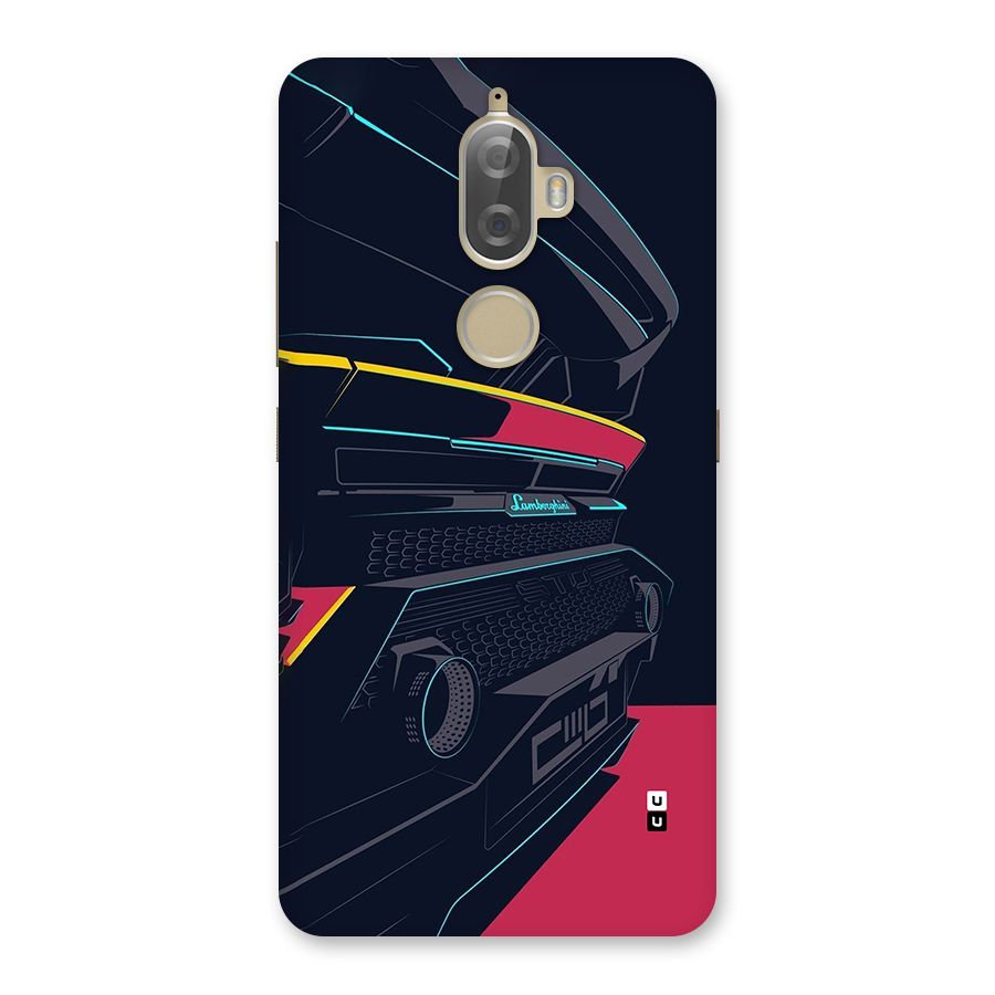 Super Car Parked Back Case for Lenovo K8 Plus