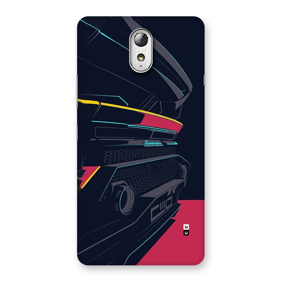 Super Car Parked Back Case for Lenovo Vibe P1M