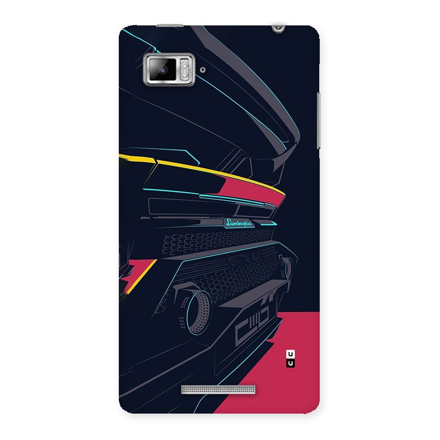 Super Car Parked Back Case for Lenovo Vibe Z K910
