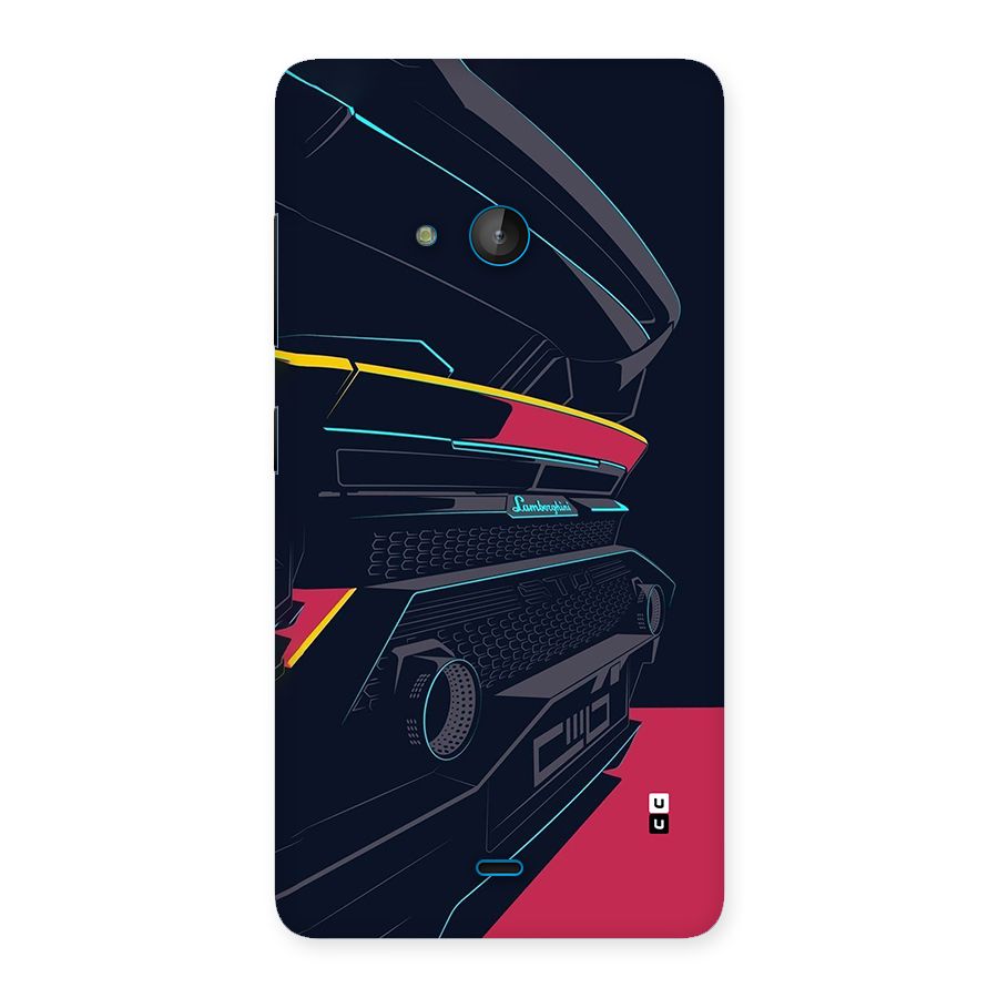 Super Car Parked Back Case for Lumia 540