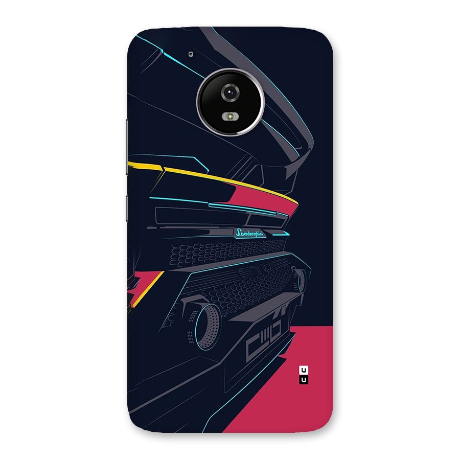 Super Car Parked Back Case for Moto G5