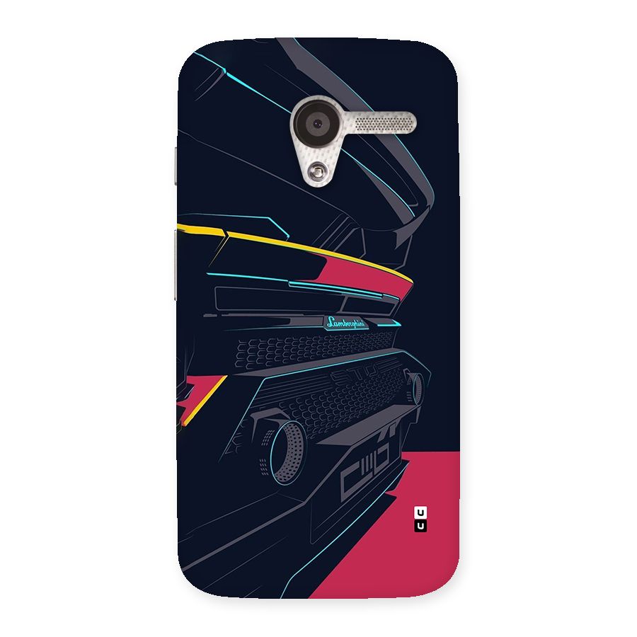 Super Car Parked Back Case for Moto X