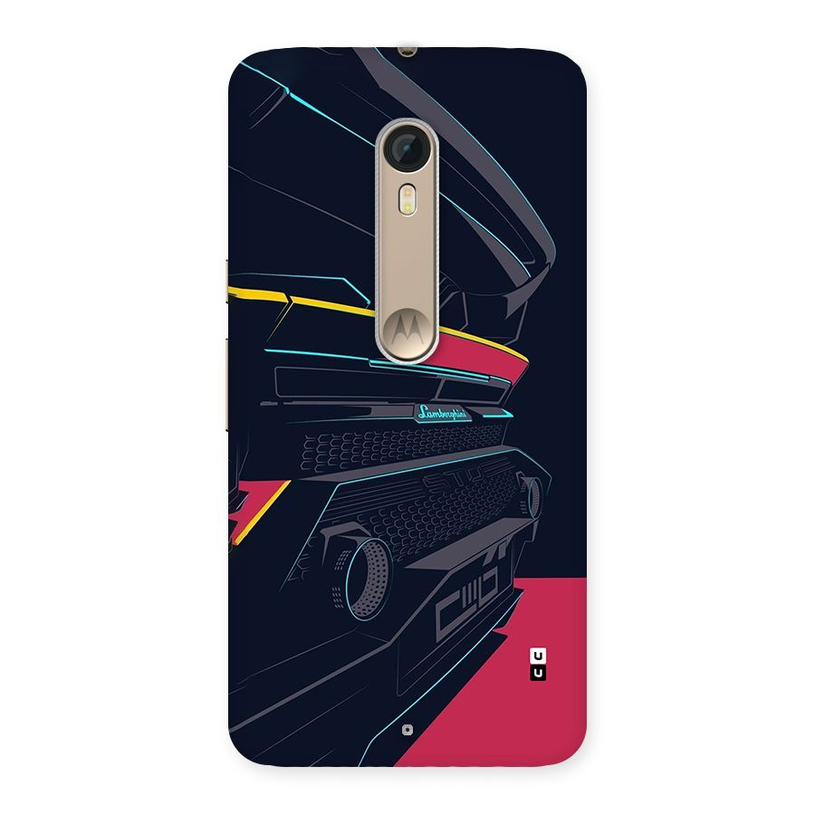Super Car Parked Back Case for Moto X Style