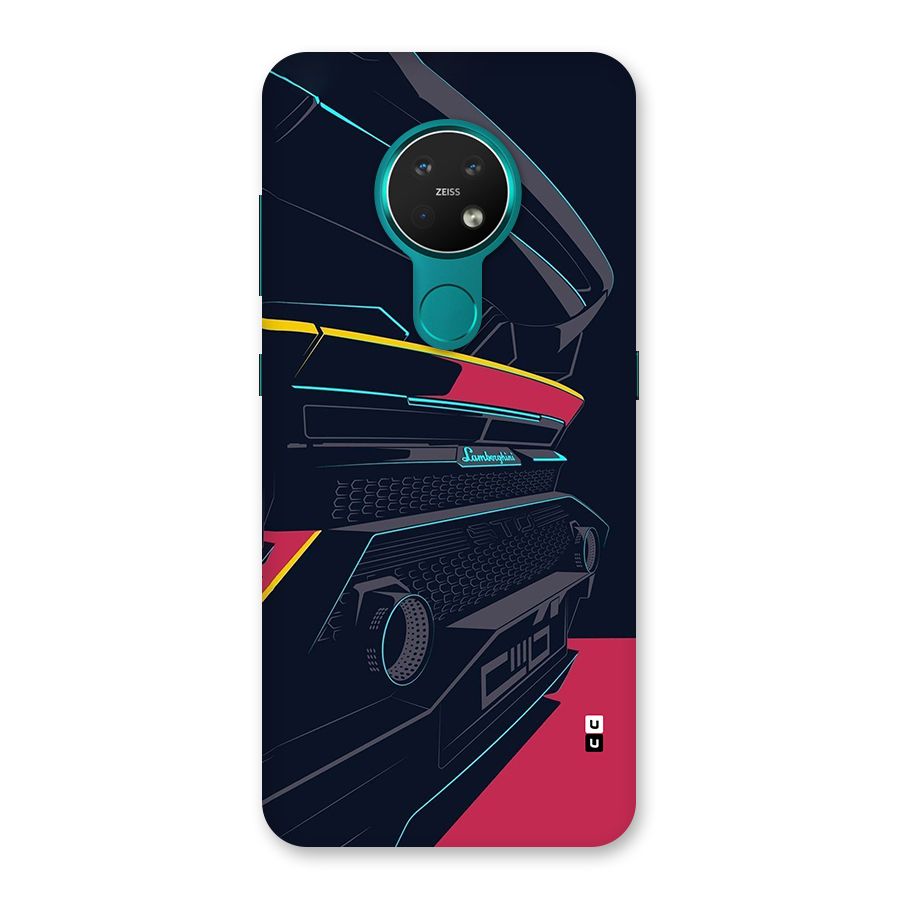Super Car Parked Back Case for Nokia 7.2