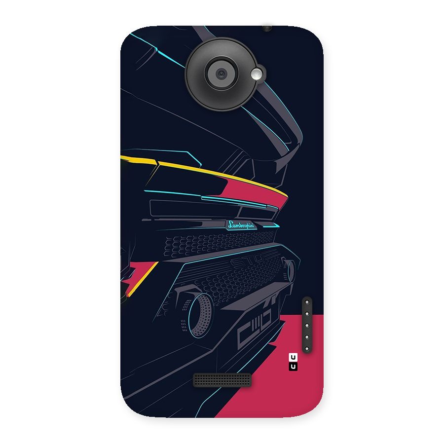 Super Car Parked Back Case for One X