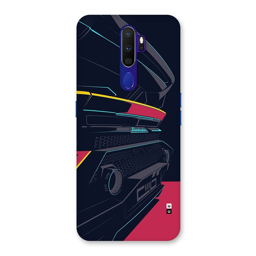Super Car Parked Back Case for Oppo A9 (2020)
