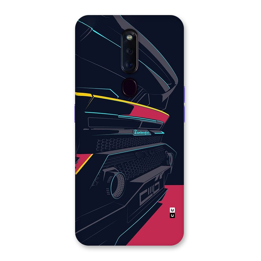 Super Car Parked Back Case for Oppo F11 Pro