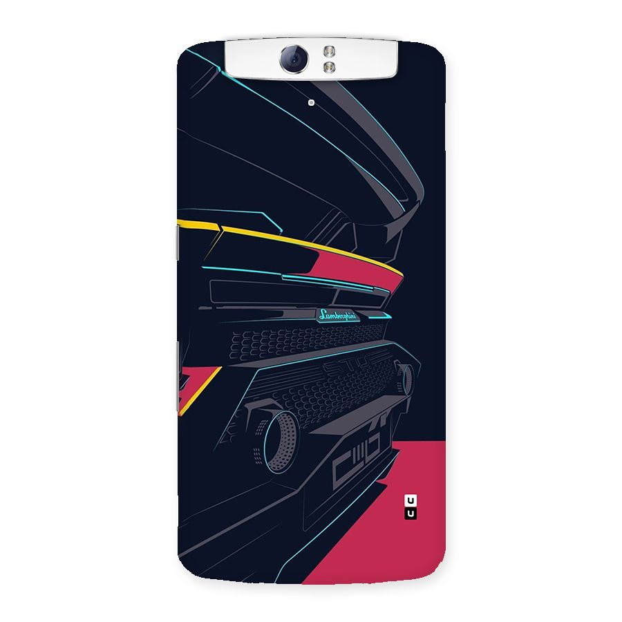 Super Car Parked Back Case for Oppo N1