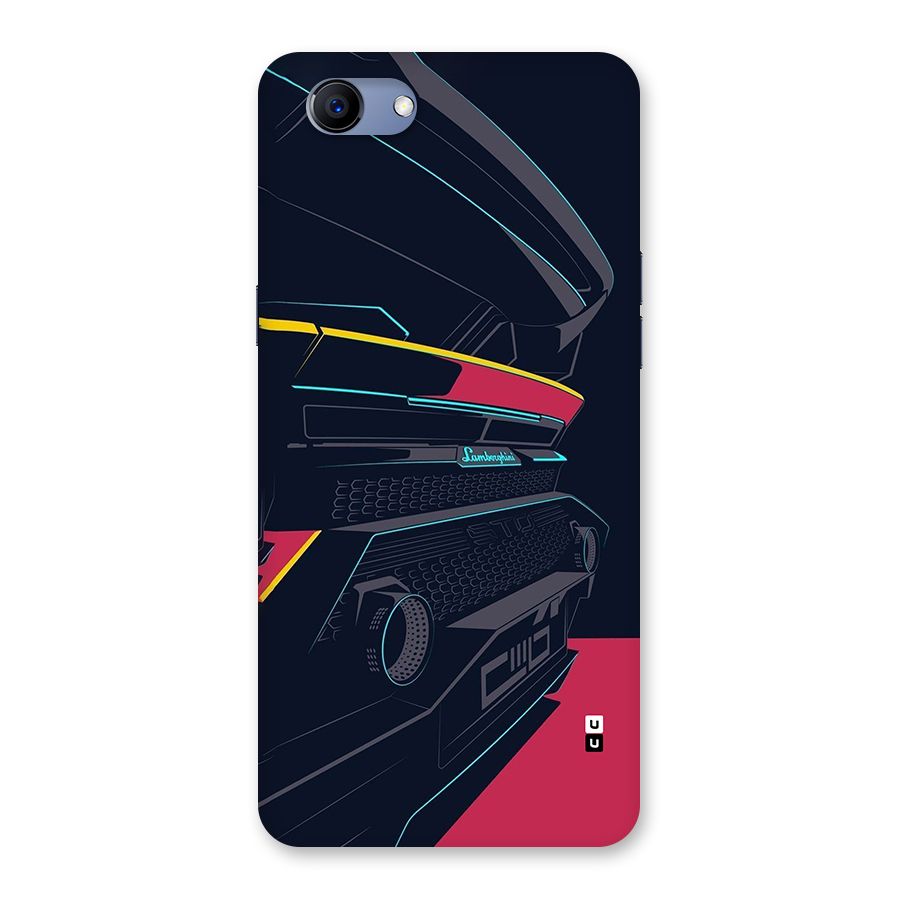 Super Car Parked Back Case for Realme 1