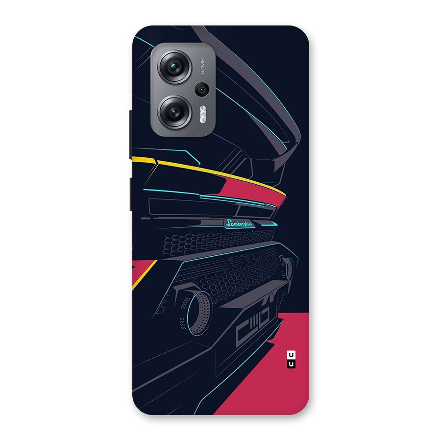 Super Car Parked Back Case for Redmi K50i