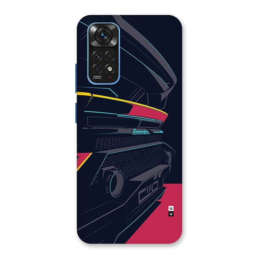 Super Car Parked Back Case for Redmi Note 11S