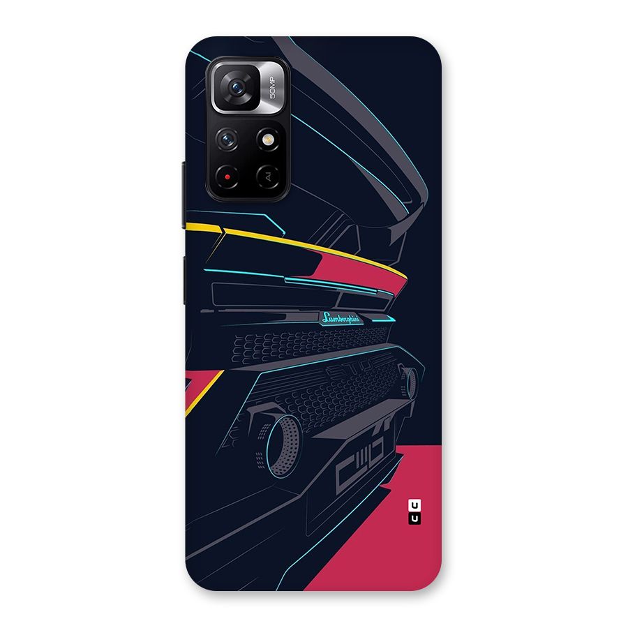 Super Car Parked Back Case for Redmi Note 11T 5G
