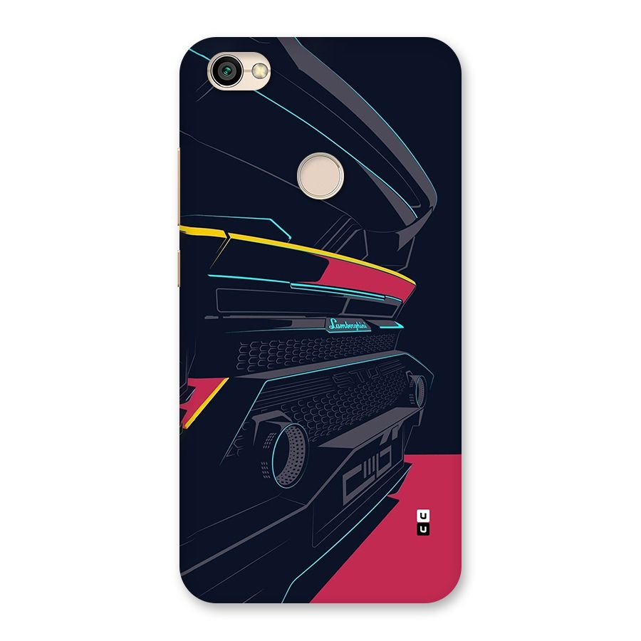 Super Car Parked Back Case for Redmi Y1 2017
