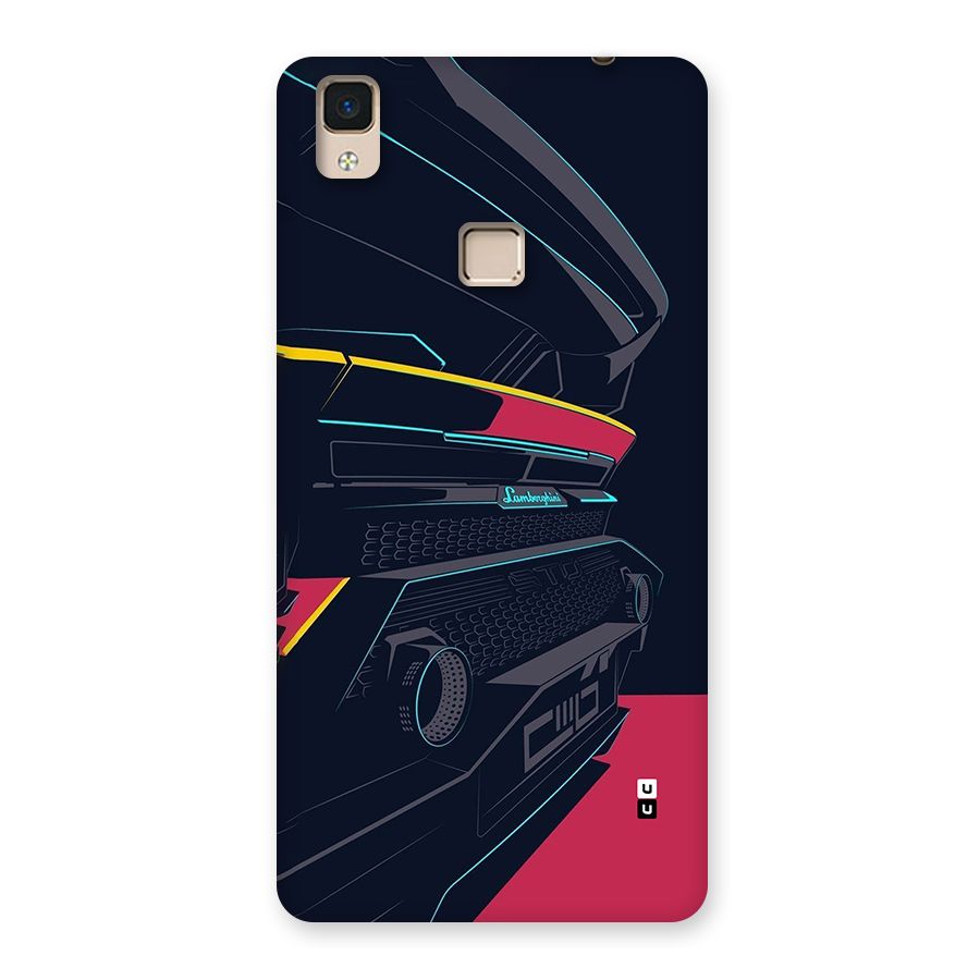 Super Car Parked Back Case for V3 Max