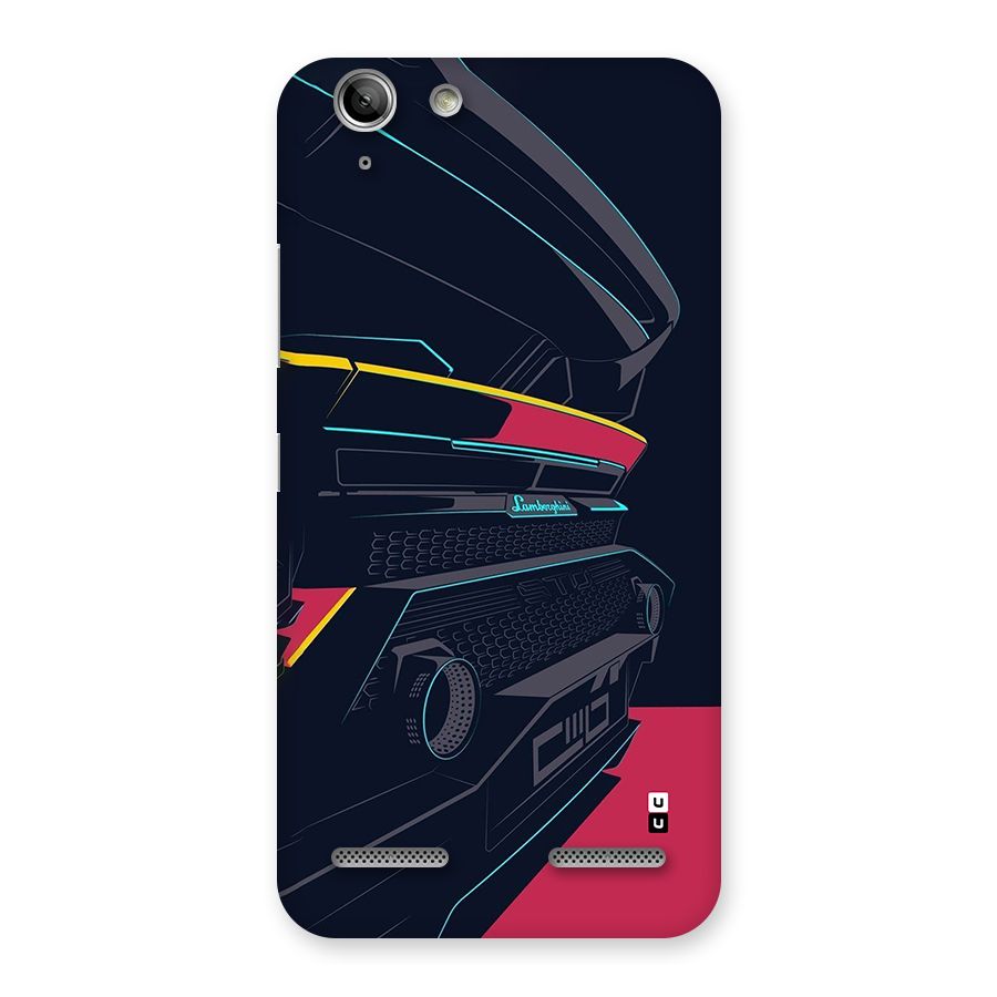 Super Car Parked Back Case for Vibe K5 Plus