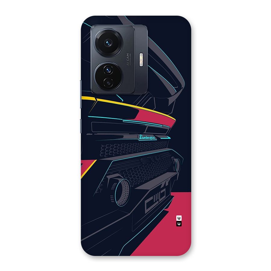 Super Car Parked Back Case for Vivo T1 Pro