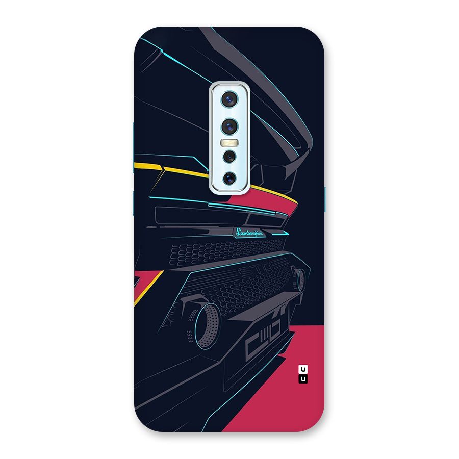 Super Car Parked Back Case for Vivo V17 Pro