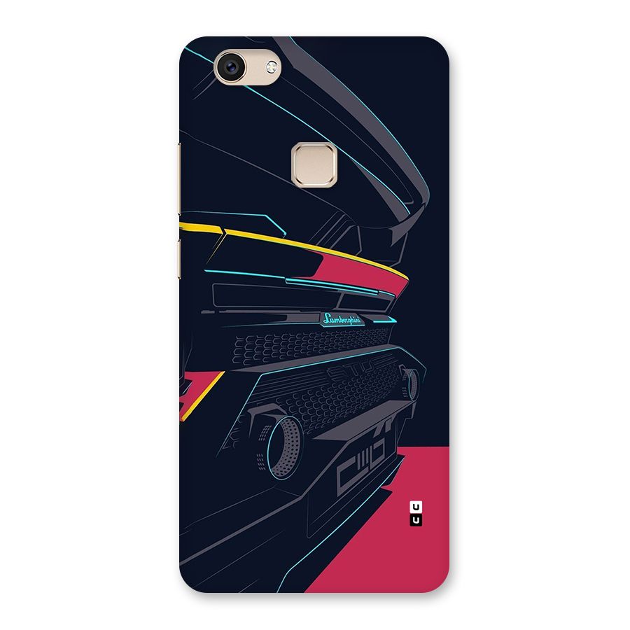 Super Car Parked Back Case for Vivo V7