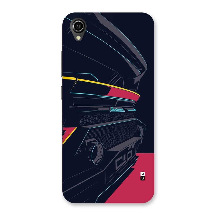 Super Car Parked Back Case for Vivo Y90