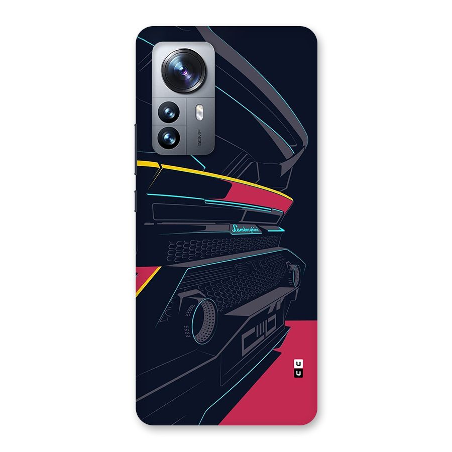 Super Car Parked Back Case for Xiaomi 12 Pro