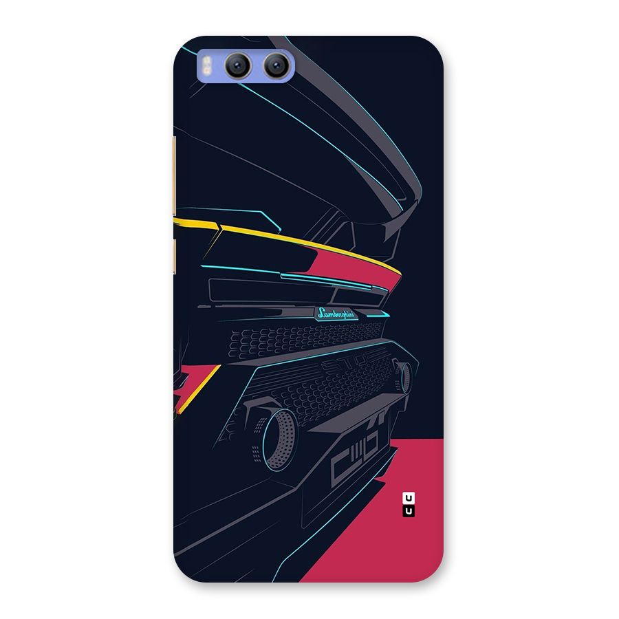 Super Car Parked Back Case for Xiaomi Mi 6