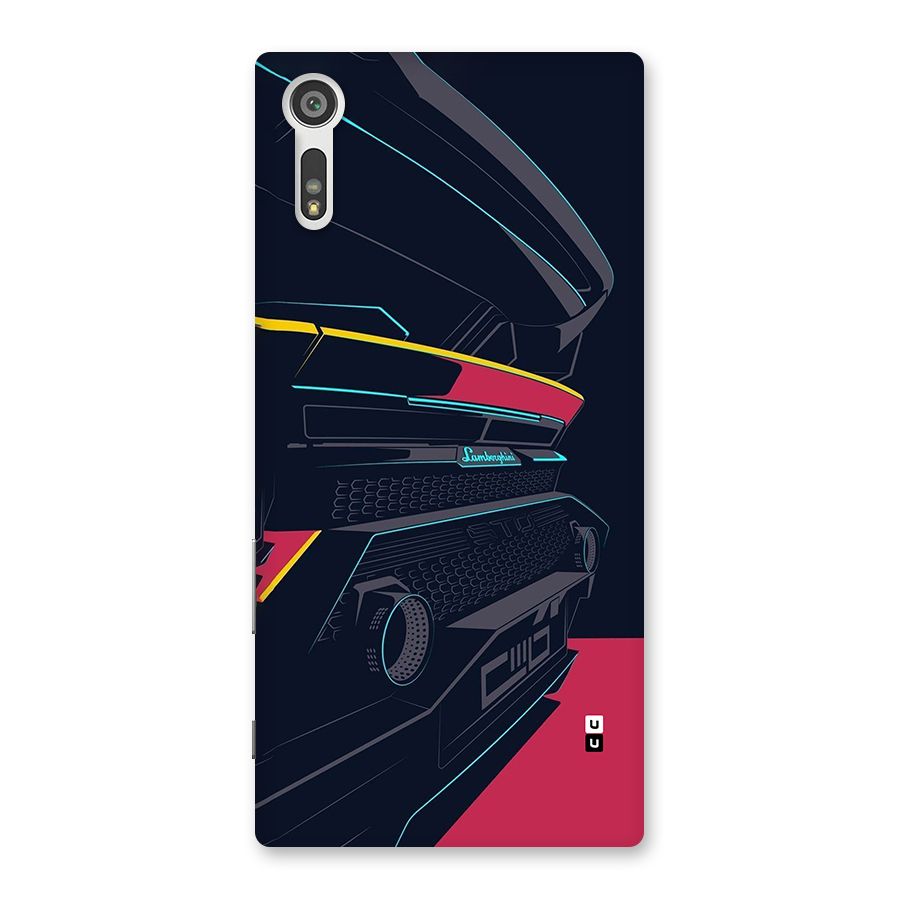 Super Car Parked Back Case for Xperia XZ