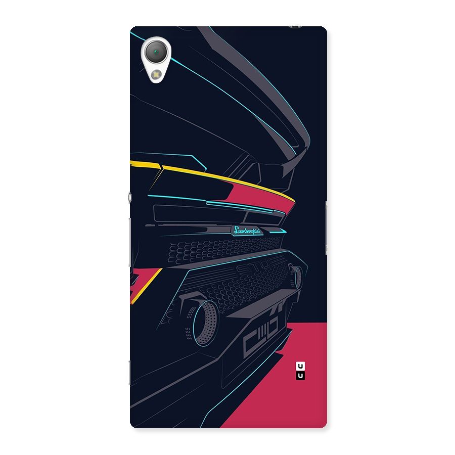 Super Car Parked Back Case for Xperia Z3