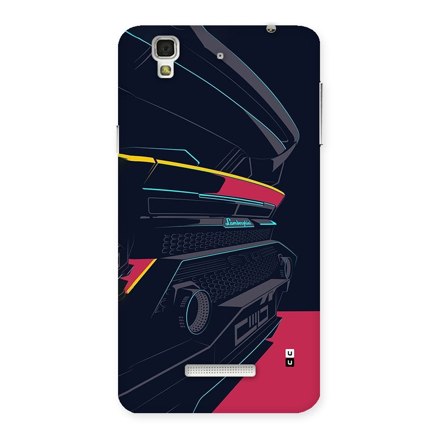 Super Car Parked Back Case for YU Yureka Plus