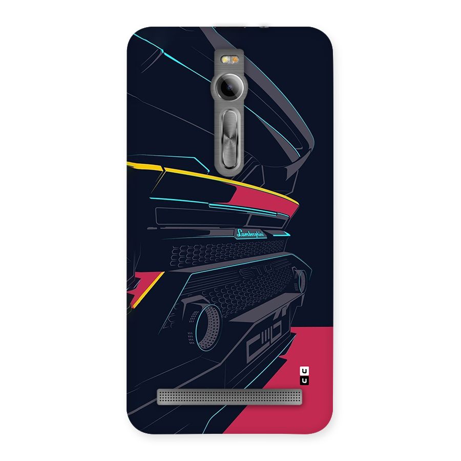 Super Car Parked Back Case for Zenfone 2