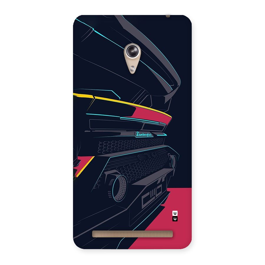 Super Car Parked Back Case for Zenfone 6