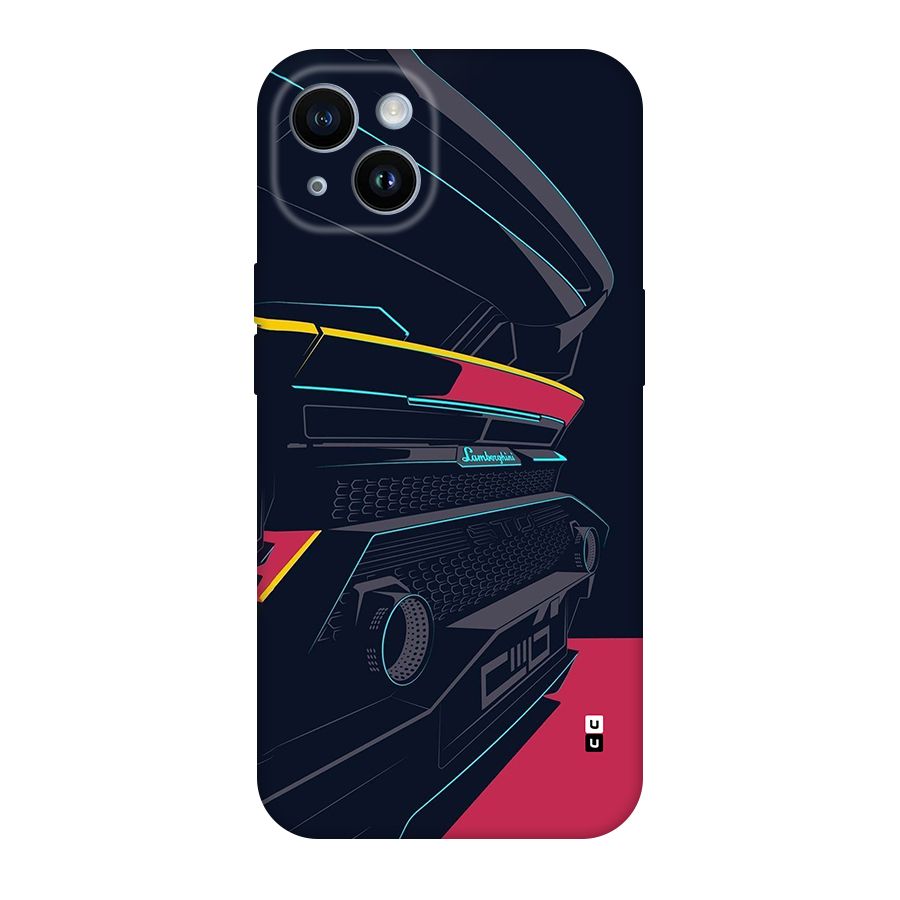 Super Car Parked Back Case for iPhone 14