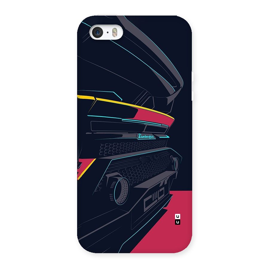 Super Car Parked Back Case for iPhone SE 2016