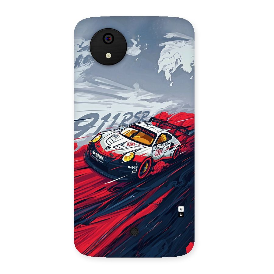 Super Car illustration Back Case for Canvas A1  AQ4501