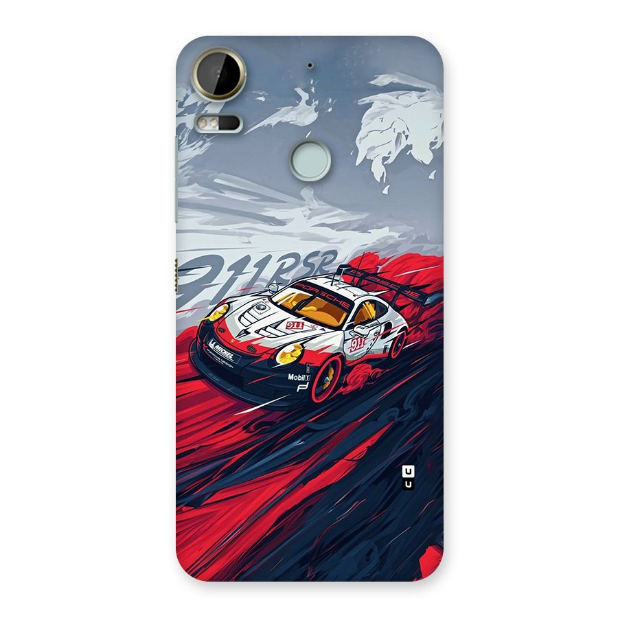 Super Car illustration Back Case for Desire 10 Pro