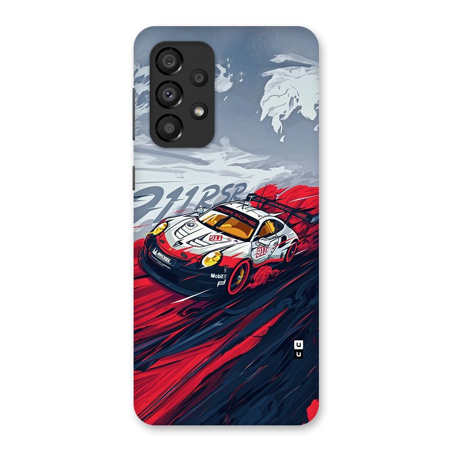 Super Car illustration Back Case for Galaxy A33 5G