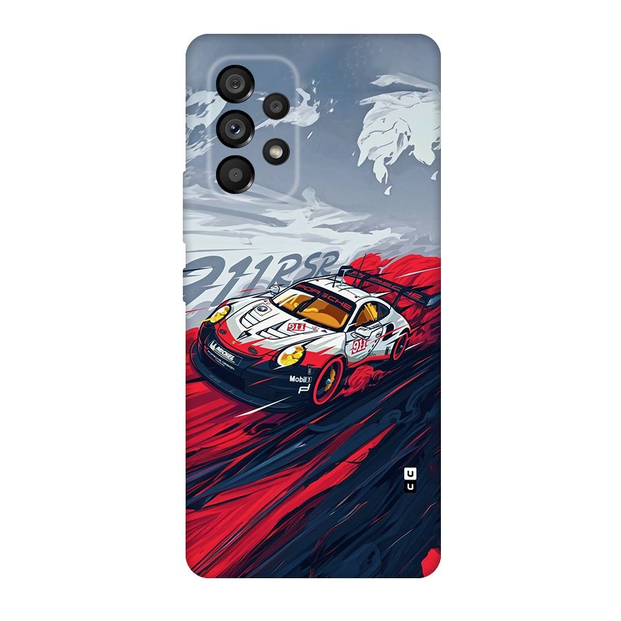 Super Car illustration Back Case for Galaxy A53 5G