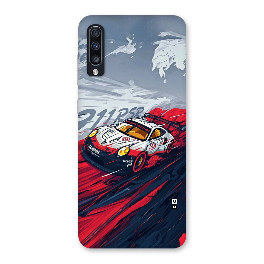 Super Car illustration Back Case for Galaxy A70