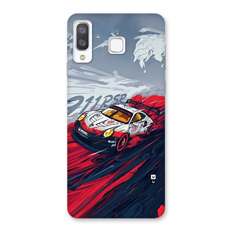 Super Car illustration Back Case for Galaxy A8 Star