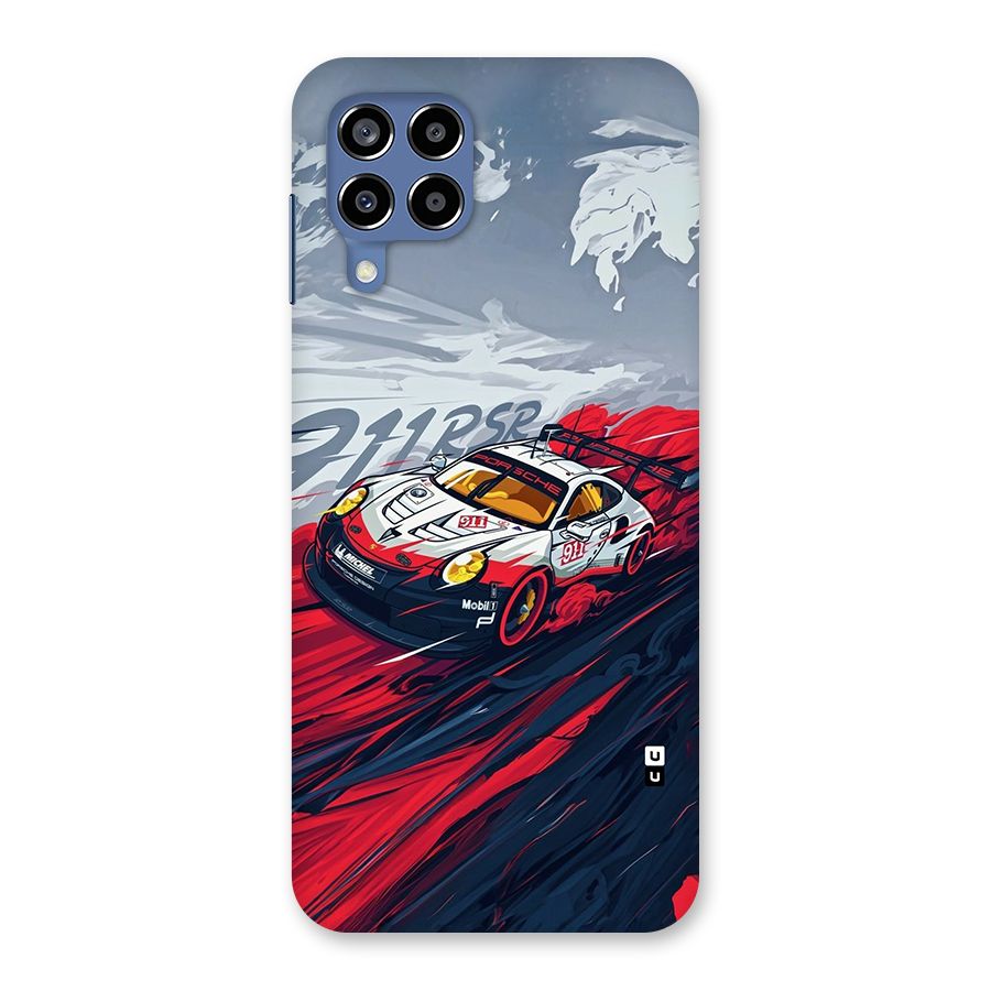 Super Car illustration Back Case for Galaxy M53 5G
