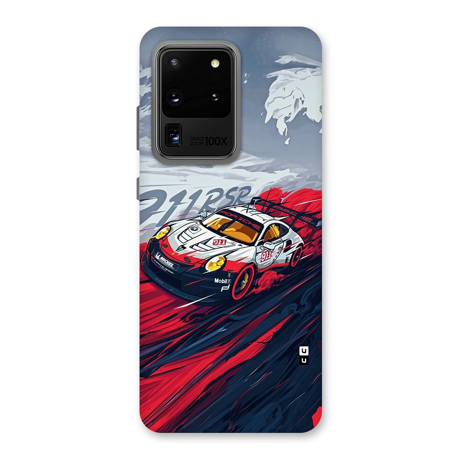 Super Car illustration Back Case for Galaxy S20 Ultra