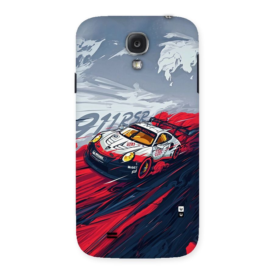 Super Car illustration Back Case for Galaxy S4