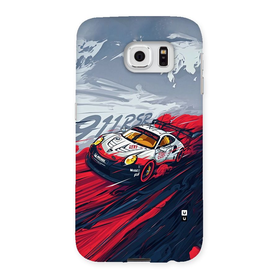 Super Car illustration Back Case for Galaxy S6