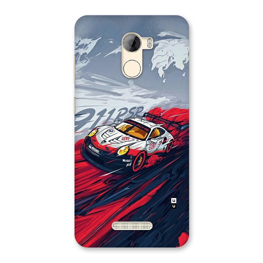 Super Car illustration Back Case for Gionee A1 LIte